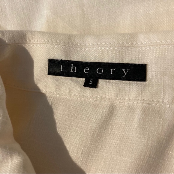 Theory women’s button down pleated jacket - Picture 7 of 9